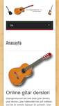 Mobile Screenshot of gitarogreniyorum.net